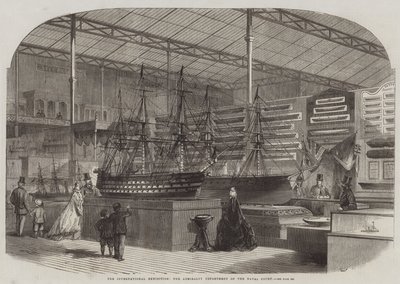 De Internationale Tentoonstelling, de Admiraliteitsafdeling van het Marinehof door Edwin Weedon